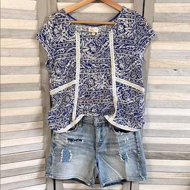 Anthropologies Shorts And Top Set - image 1