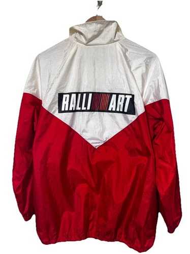 MITSUBISHI RALLIART スポーツジャケット　レア　貴重 Vintage Ralliart Mitsubishi Motor Sports Big Logo Racing
