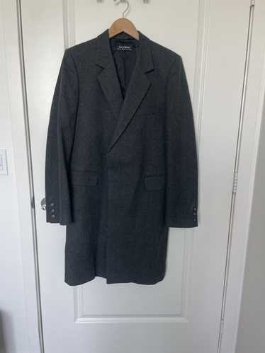 2000aw RAF SIMONS ウール ロングコート アーカイブ Raf Simons ダブルコート | ブラック | FARFETCH JP
