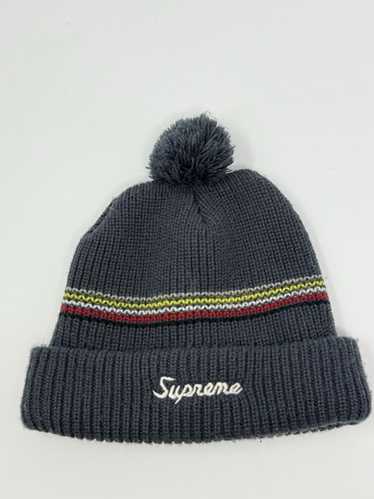Supreme Big Stripe Beanie (FW24) - $40