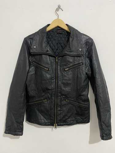 Kaya（Schwarz Stein） / JACK ROSE Jack rose leather jacket - Gem
