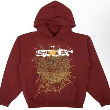 【美品】【正規品】【最終値下げ】【鑑定タグ付き】Sp5der ピンクフーディ S Sp5der hoodie black p*nk - Gem