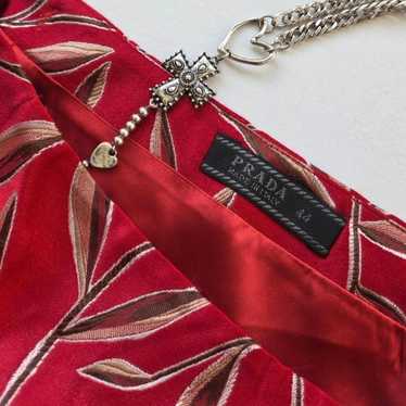 PRADA シルク ヴィンテージスカート 楽天市場】【中古】 プラダPRADA シルクミニスカート 紺40