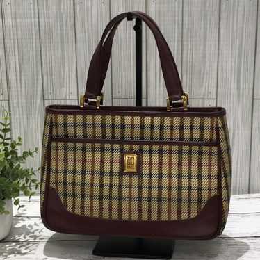 【DAKS】GREAT HOUSE CHECK TOTE BAG S★人気 ハウスチェックナイロンショルダーバッグ｜DAKS（ダックス）公式