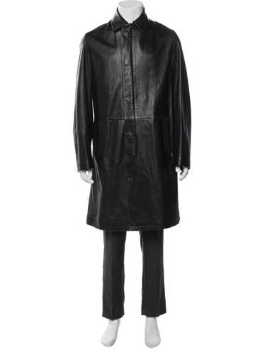 ジャケット・アウター 2000s ARMANI leather trench coat undefined