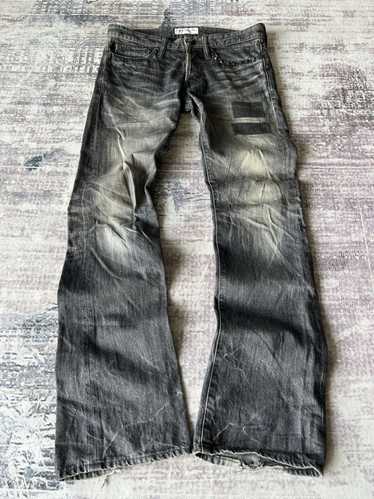 TORNADO MART 【美品】Rare Black Flare Denim Pants archive