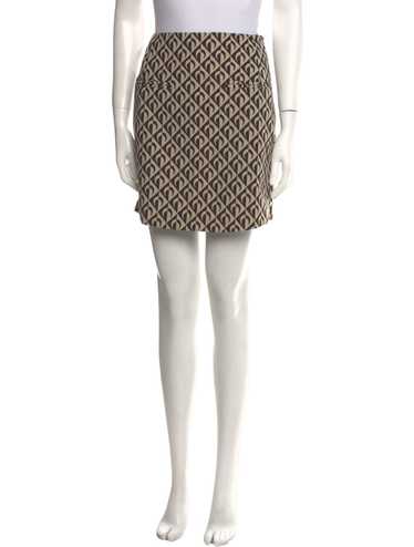 VIP【関税送料無料】希少 MARINE SERRE BROWN SKIRT Marine serre skirt - Gem