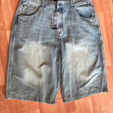 Shop Grey Marl Monster Jogger Baggy Shorts | Jaded London