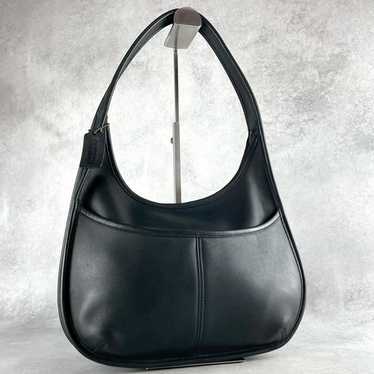 バッグ old Coach Hobo Ergo Zip black 9033 Vintage Coach Ergo Zip Hobo Shoulder Bag Navy Blue / Coach