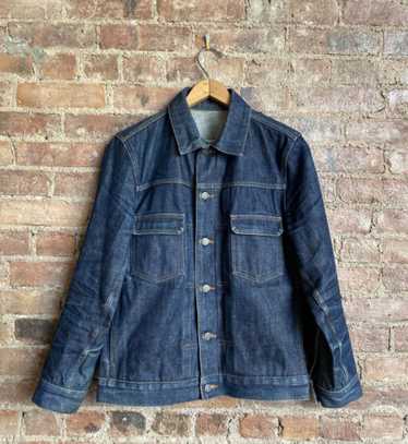【A.P.C】FEMME 3rd DENIM JKT Vintage wash Apc jean jacket - Gem