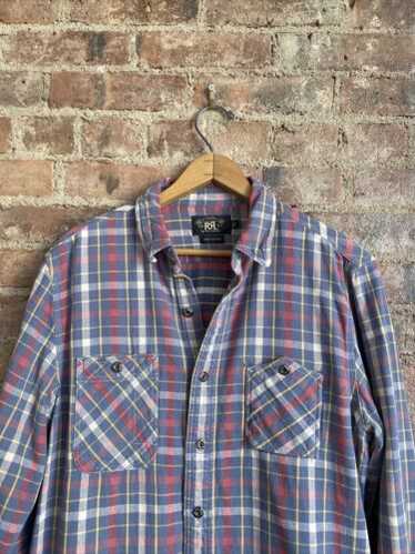 Rrl twill work shirt - Gem