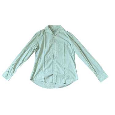 美品☆【Frank & Eileen 】S（Lサイズ相当）バリー ミントグリーン ニナ・ニナ リッチ】 タングラム パース かぶせ長財布 [35-3004