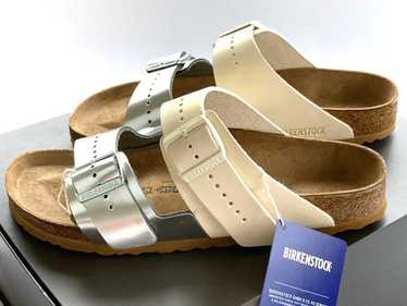 Rick Owens Arizona Leather Black Silver | BIRKENSTOCK