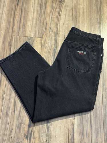 Supreme Baggy Jean Black Men's - FW23 - US