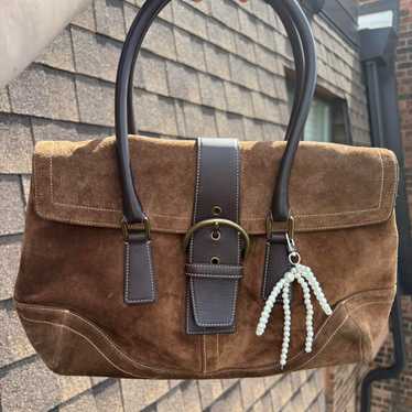 Y2k coach soho suede leather - Gem
