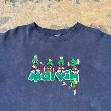 Vintage 90's Marvin The Martian Warner Bros T-Shirt XL EUC
