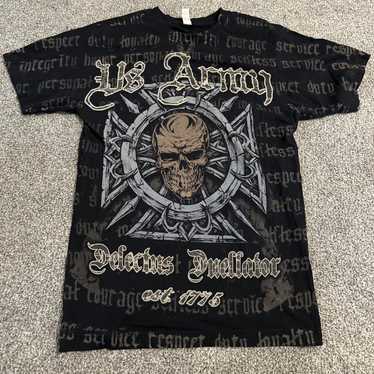 Mens anvil black t-shirt - Gem