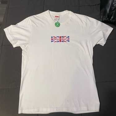 【美中古】supreme  UK（Union Jack） BOX LOGO Supreme UK Union Jack Box Logo Sticker FW11 NOS Rare | eBay