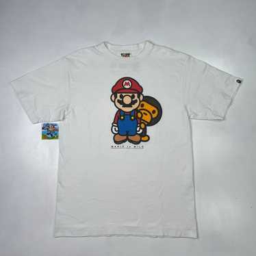 APE BAPE KAWS BABY MILO MARIO マリオ　スウェット アベイシングエイプ A BATHING APE BABY MILO パーカー