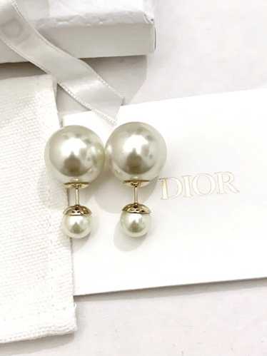 DIOR | Dior Tribales ピアス メタル・レジンパール・クリスタル