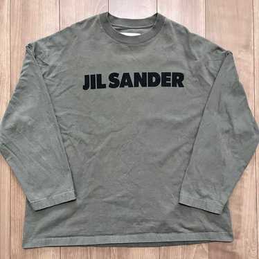 【JIL SANDER】Logo Long Sleeve T-shirt/追跡可能/全国送料無料 JIL SANDER(ジル サンダー)｜LOGO ロングスリーブTシャツ