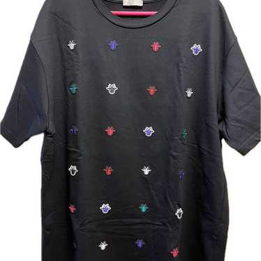 Dior Homme　カットソー Bee Dior Homme X Kaws Print Bee Embroidered Tee In Black | ModeSens