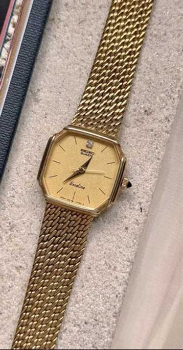 SEIKO セイコー Exceline エクセリーヌ 腕時計 バングル風