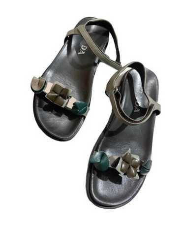 Prada flower leather sandals - Gem