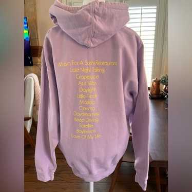 Harry Styles Lavender Hoodie Lサイズ 2022 Official Harry Styles House Love On Tour Purple Hoodie