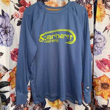 carhartt fishing long sleeve shirt