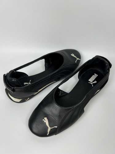 福袋 バースデイ leather black Puma flats Gem - 靴