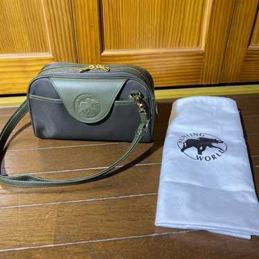 HUNTING WORLD× DESCENTE CARRYALL SMALL Hunting world shoulder - Gem