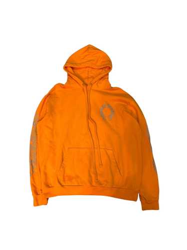 Chrome Hearts Horseshoe Floral Hoodie Orange Miami限定 Chrome Hearts Orange & Silver Miami Exclusive Horseshoe Logo