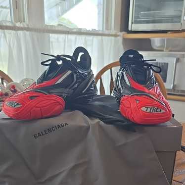 【関税/送料込み】BALENCIAGA Tyrex Sneakers Black Red Buy Balenciaga Tyrex: New Releases & Iconic Styles | GOAT