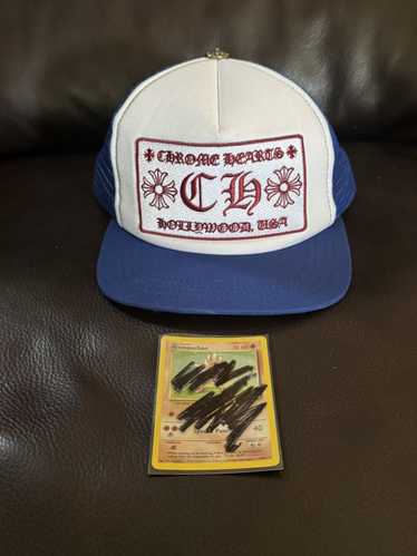 Trucker hat chrome hearts red - Gem