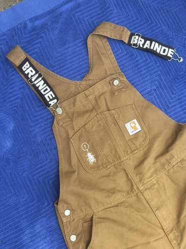 Carhartt BRAIN DEAD オーバーオール ブレインデッドカーハート Brain Dead x Carhartt WIP Bib Overall - Brown | Garmentory