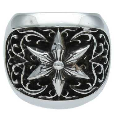 アクセサリー Chrome Hearts Classic Oval Star Ring Oval Star Ring | Savethechrome Shop
