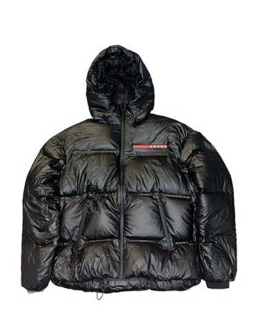 ジャケット・アウター PRADA SPORT Padded hooded nylon jacket Prada Sport Hooded Padded Nylon Jacket