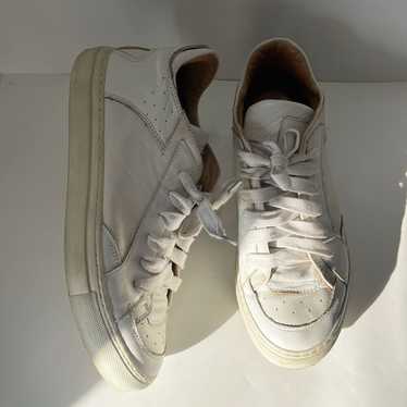 スニーカー MM6 MAISON MARGIELA Women Sneakers S59WS0192 WHITE SILVER BI Maison margiela mm6 low-top - Gem