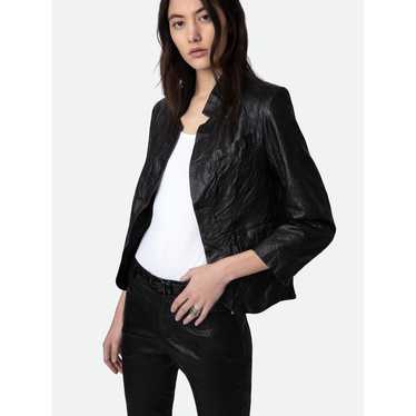 Zadig&voltair verys leather jacket - Gem