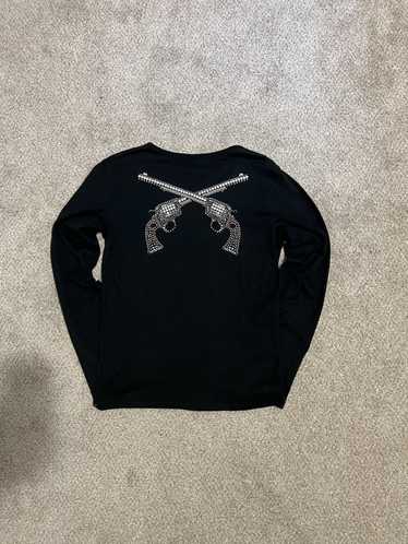 roarguns - 新品【ロアーガンズ】AddElm LONG SLEEVE 長袖ポロシャツ 黒 L roarguns 