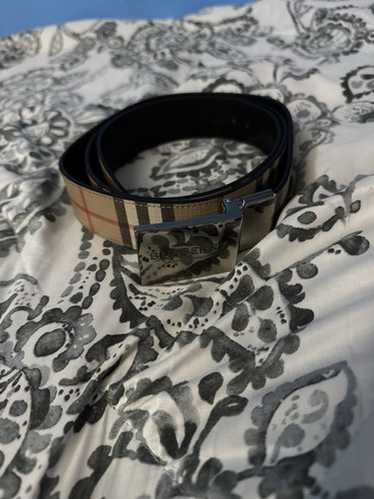 バーバリーブラックレーベル　トレンチコート　M ベージュ　ライナー　ベルト Burberry reversible belt - - Gem