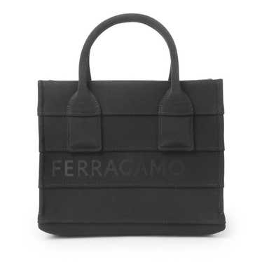 【SALVATORE FERRAGAMO】TOTE BAG SMALL Salvatore Ferragamo Yellow Pebbled Calf Leather Bice Small