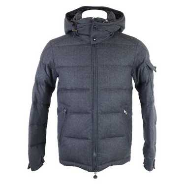 【USED】 MONCLER MONTGENEVRE　ダウン　グレー　サイズ0 Moncler Montgenevre Giubbotto Wool Puffer Jacket Grey Size 0