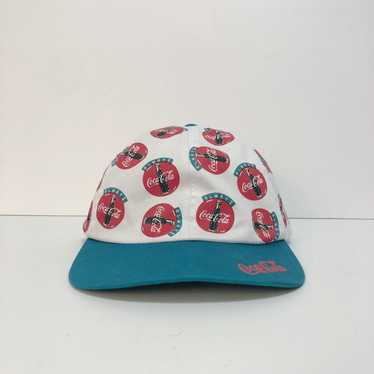 90s USA製 Coca-Cola キャップ コーデュロイ y2k cap（Coca-Cola