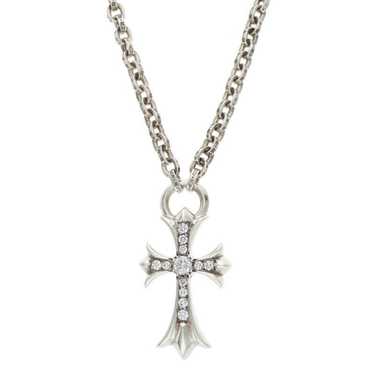 Small pave diamond cross - Gem