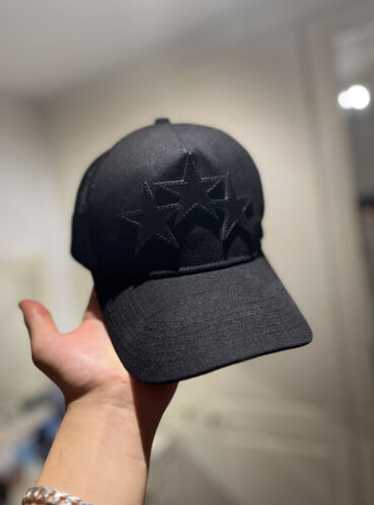 3 Star Trucker Hat - Black/White | AMIRI