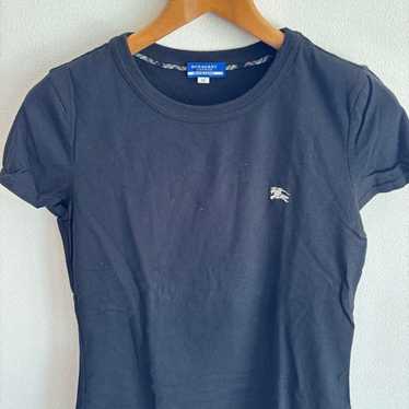 BURBERRY BLUE LABEL 長袖ウールTシャツ 38サイズ 黒 - メルカリ
