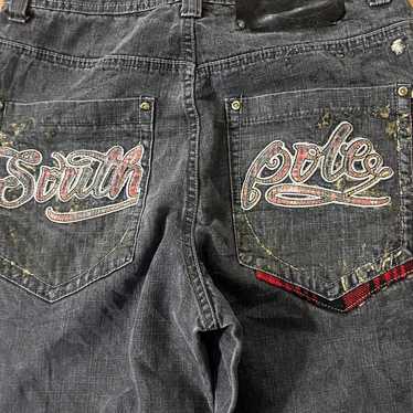 SOUTHPOLE グレー ダメージジーンズ 34 sk8 y2k SOUTHPOLE グレー ダメージジーンズ 34 sk8 y2k - メルカリ