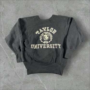 トップス 50s t vintage sweatshirt 2tone Vintage 50's USN Navy Two-Tone Crewneck Sweatshirt